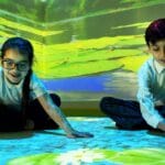 Children Playing Motion Interactive Sensory Projector
