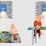 Budii Interactive Projector for Elder Care Table and Floor Projection