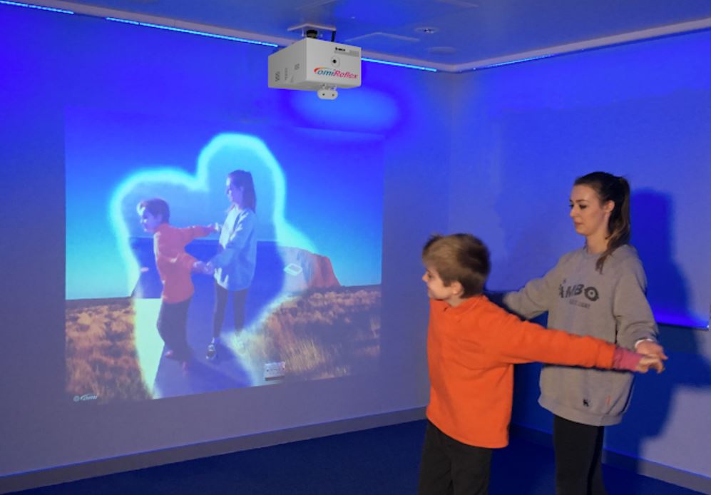 Interactive Sensory Room Equipment Projector
