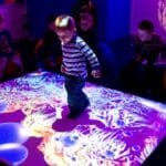 Children playing in sensory room